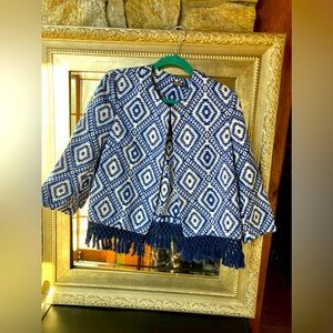 Blue J McLaughlin L Fringe Jacket